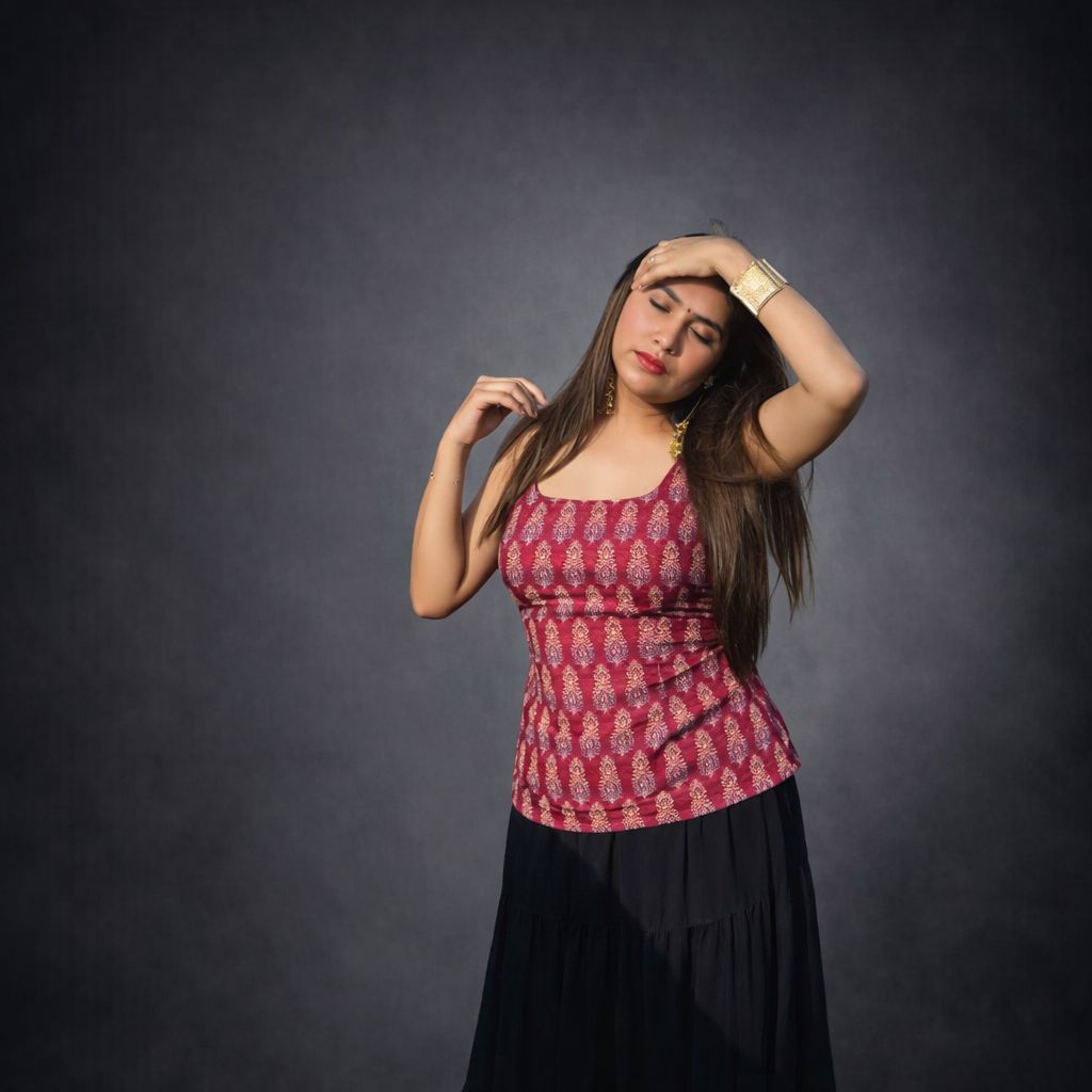 Zariya tie-up kurti